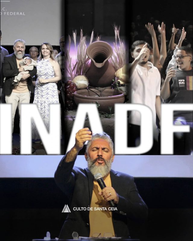 Último domingo foi noite de Santa Ceia na Nova Aliança. Um momento profundo de comunhão, entrega e renovação da nossa aliança com Cristo. Cada imagem registra não só gestos, mas corações alinhados em fé e propósito. 📅 E o melhor: o que Deus tem feito por aqui continua! ✨ Amanhã (sábado), às 19h30, tem o Chámadas – nosso encontro especial com as mulheres da igreja. 🕊️ Um tempo de conexão, propósito e muito mais. Faça sua inscrição! 🙌 E no domingo às 18h31, nos reunimos novamente para o Culto de Celebração. Estamos preparando tudo com carinho. Só falta você.