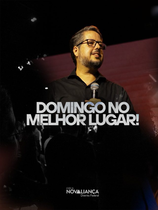 Domingo foi noite de fé, esperança e transformação na Igreja Nova Aliança Distrito Federal. Recebemos uma palavra poderosa ministrada pelo Apóstolo Judson com o tema: “Em busca de um milagre”. Foi uma noite marcada pela presença de Deus, por corações rendidos e pela certeza de que os milagres ainda acontecem para aqueles que permanecem buscando, crendo e confiando. Acompanhe essa mensagem na íntegra pelo nosso canal do YouTube: INA DISTRITO FEDERAL