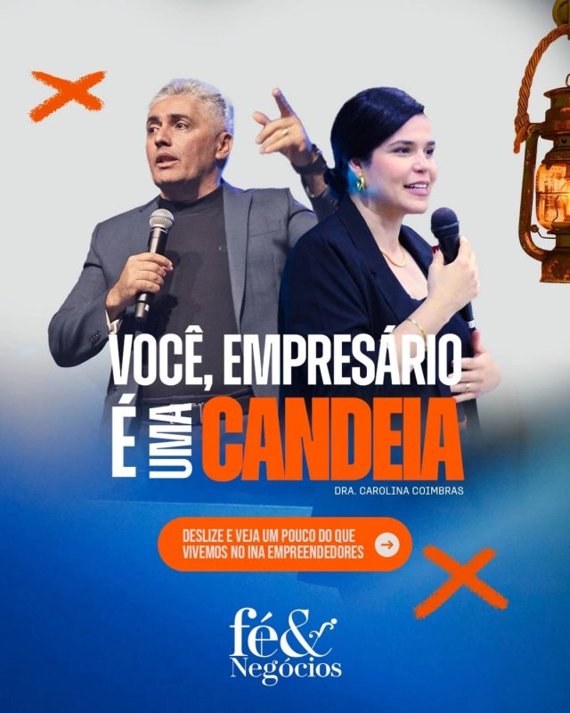 ✨ Empresários com propósito brilham como candeias em tempos de escuridão.

No INA Empreendedores, tivemos a honra de receber a @coimbrascarolina — advogada, empreendedora e fundadora do Movimento Candeia — que nos ensinou como fé, inovação e ação estratégica andam juntas.

🔥 Foram insights profundos, provocações certeiras e um chamado claro: você, empresário, foi levantado para iluminar.

👉 Arraste para o lado e mergulhe em alguns dos aprendizados que marcaram esse momento. E claro, veja também alguns registros incríveis do evento!
